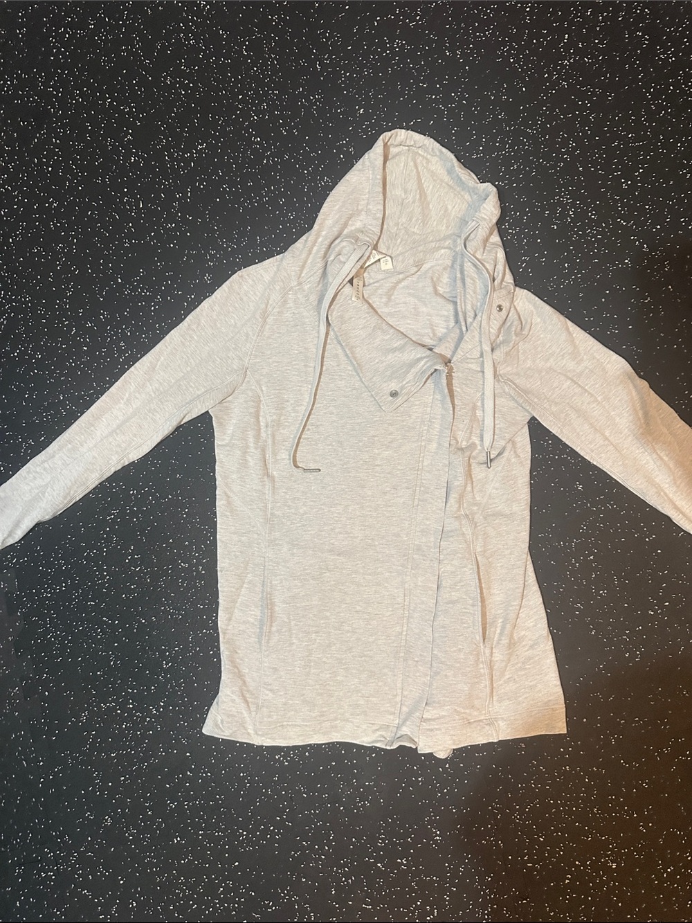 Lululemon Light Gray Hooded Women's Sweater